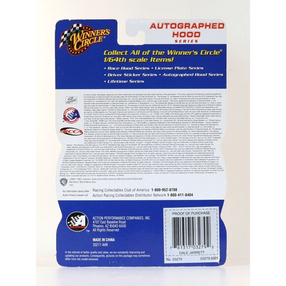 Dale Jarrett #88 Ford Taurus with 25 years Muppets Show Hood 1/64 scale - Picture 4 of 8